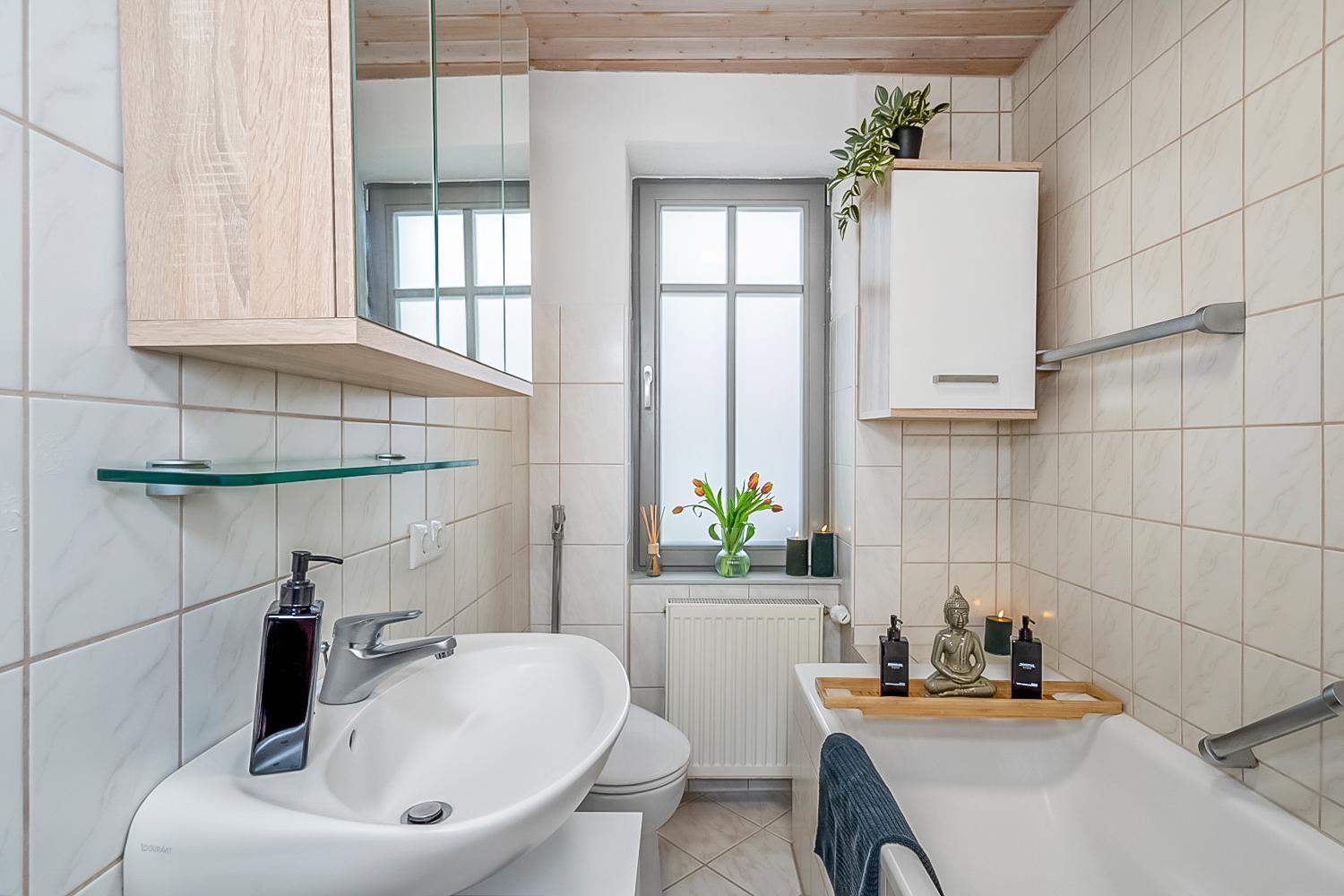 Namaste Homes - Ferienwohnung Mit Dachterrasse 바트빈드샤임 외부 사진