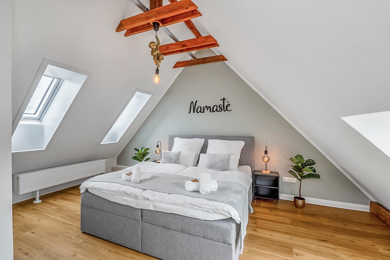Namaste Homes - Ferienwohnung Mit Dachterrasse 바트빈드샤임 외부 사진