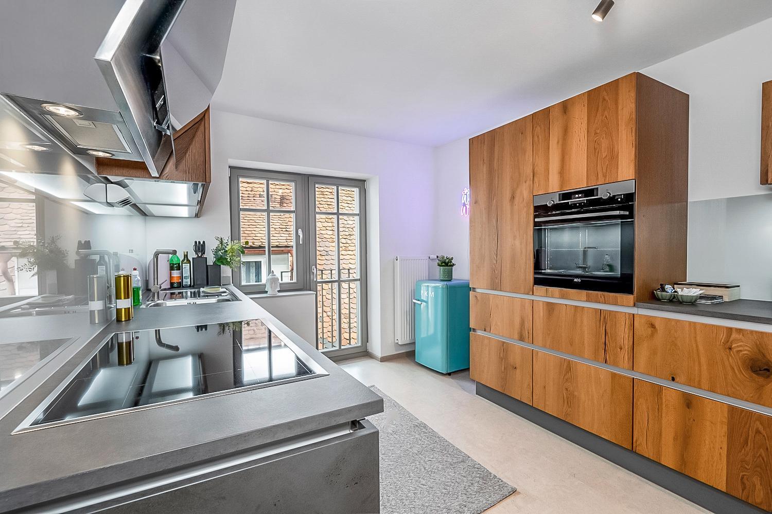 Namaste Homes - Ferienwohnung Mit Dachterrasse 바트빈드샤임 외부 사진